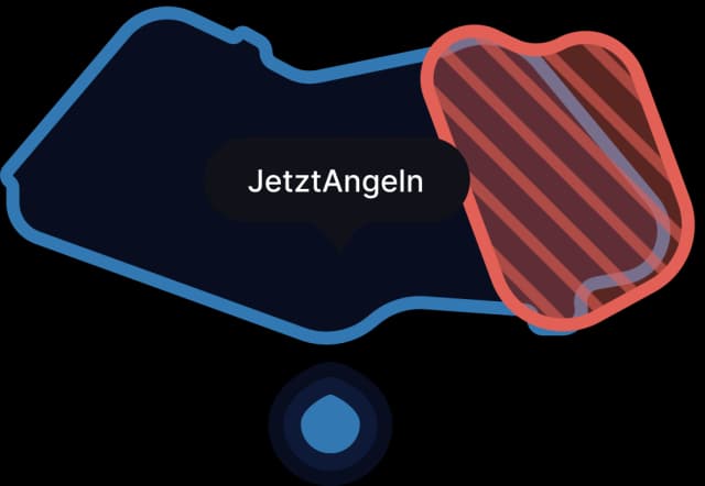 Interaktive Gewässerkarte mit GPS in JetztAngeln